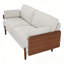 Canapé Mid-Century moderne beige-1771150858