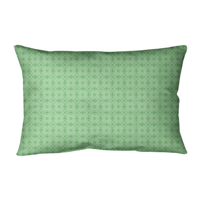 Coussin lombaire en coton Katelyn Elizabeth Doily