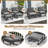 Casellas 2 - Person Patio Conversation Set with Cushions