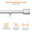 Nicolay Adjustable Single Curtain Pole-1301783912-1301783918