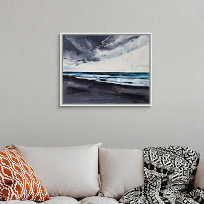 " Pine Knoll Shores, Atlantic Beach, NC " by David Shingler Painting Print