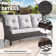 Carolina 5 - Person Patio Conversation Sets with Cushions