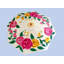 9' Wooden Umbrella with Hand Painted Cover-1841093812
