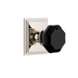 Grandeur Concealed Screw Mechanism Geometric Knob with Square Rosette