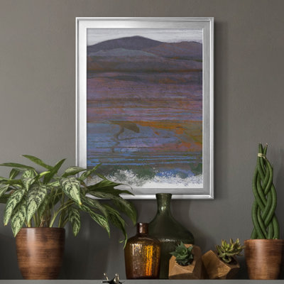 «Majestic Mountains II», reproduction encadrée de qualité supérieure - prête à être accrochée