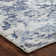 Raymon Silk Abstract Area Rug in Blue