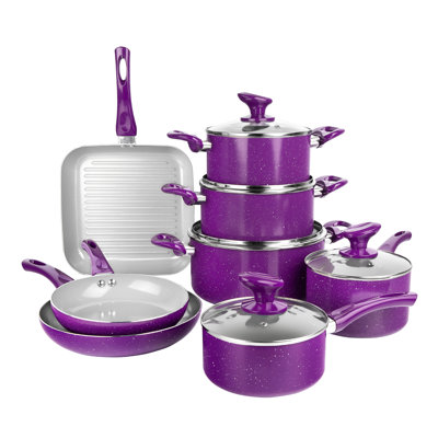 Granitestone Aluminum Non Stick Cookware Set
