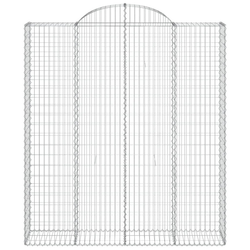 200 cm W Border Fencing, 240cm H x 200cm W x 50cm D