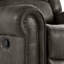 Fauteuil inclinable pivotant en microfibre Doniphan-1422215855