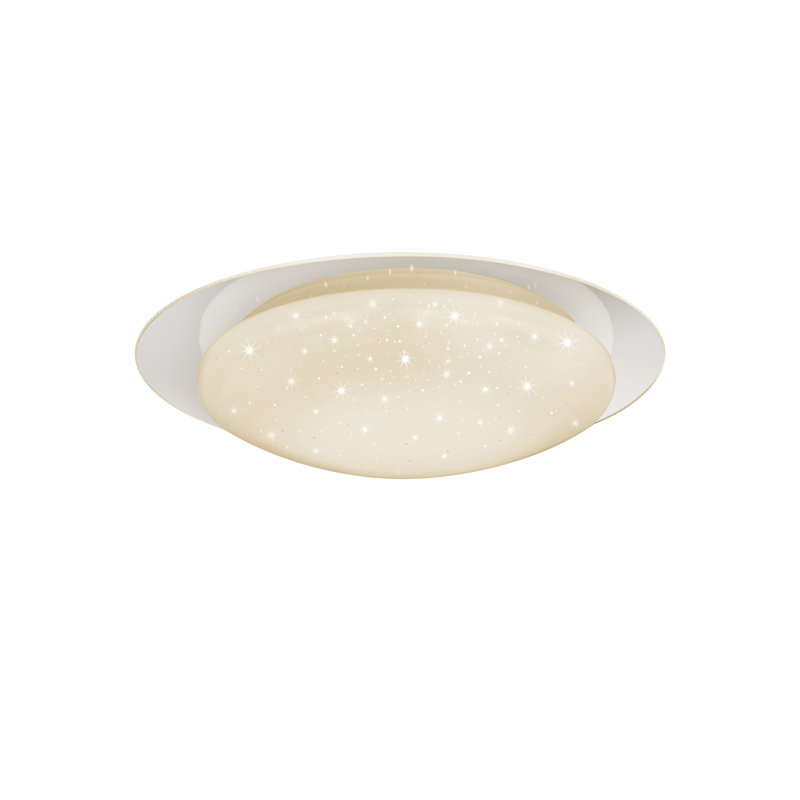 Brijesh LED Flush Mount, 10.2cm H x 48cm W x 48cm D