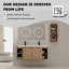 Meuble-lavabo mural 48 po avec double lavabo