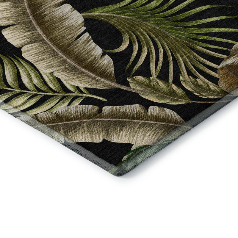 Tapis de qualité supérieure lavable à la machine Cerrito AMF196, Runner 2'3" x 7'6"