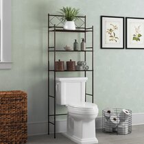 Furniture of America Kilrea Traditional Over The Toilet Shelf Organizer by, Size: Sand Black/Light Pure Copper, Bronze