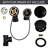 35" Cable Drive Bathtub Pop-Up Drain Trim with Rotary Overflow and Sch. 40 ABS Fittings-103835365