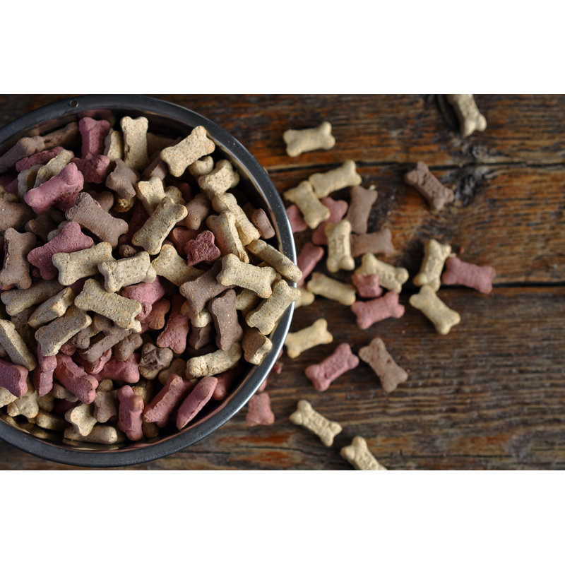 Dog Food Biscuits - Wrapped Canvas Print, 81cm H x 122cm W x 3.8 cm D