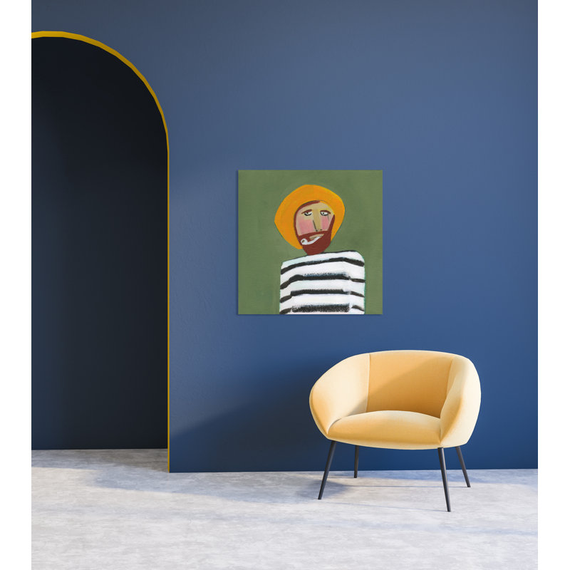 «Sailor With Striped Chemise» sur toile