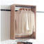 Devi Oak Wall Mounted Wood Closet System