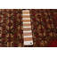Tapis de couloir unique en laine style années 1990 de 3 pi 6 po x 8 pi 11 po Brooklan
