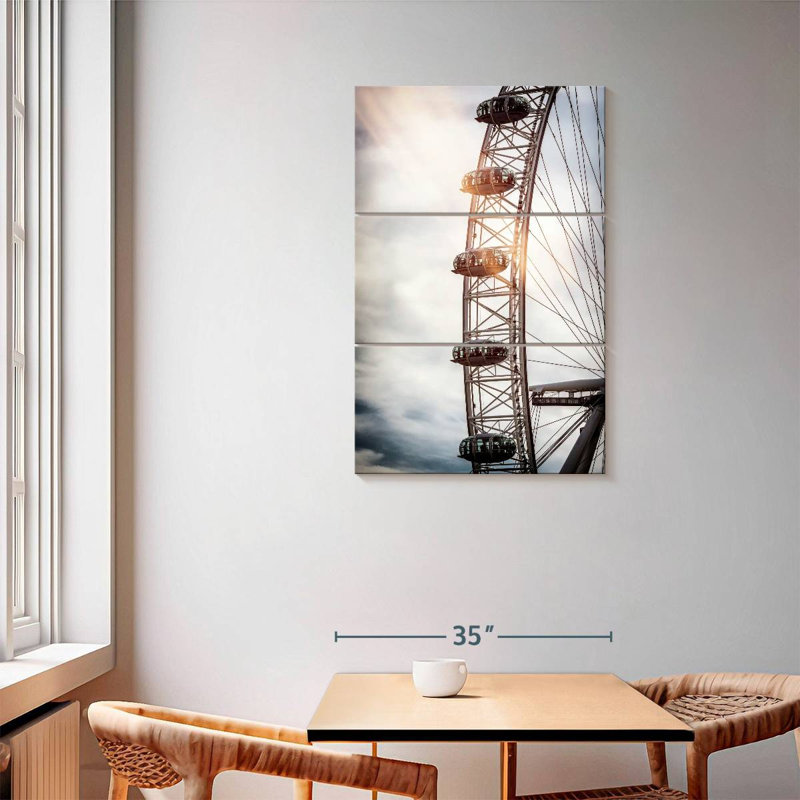 Nicci London Eye Sunset, H 57 po x l 36 po