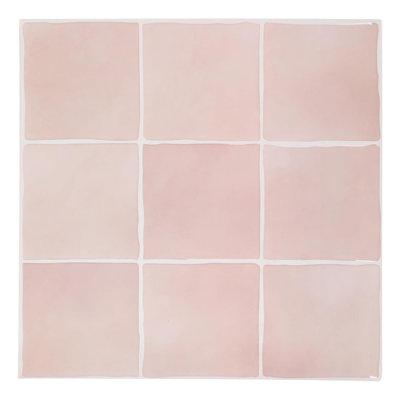 Carreau de dosseret à peler et à coller, carreaux adhésifs de mosaïque 3D adhésifs carrés 12 po x 12 po (ensemble de 10)