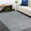 Harbor Hand Knotted Wool Area Rug in Charcoal-195867404