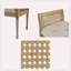 Banc rembourré en polyester Chardarius