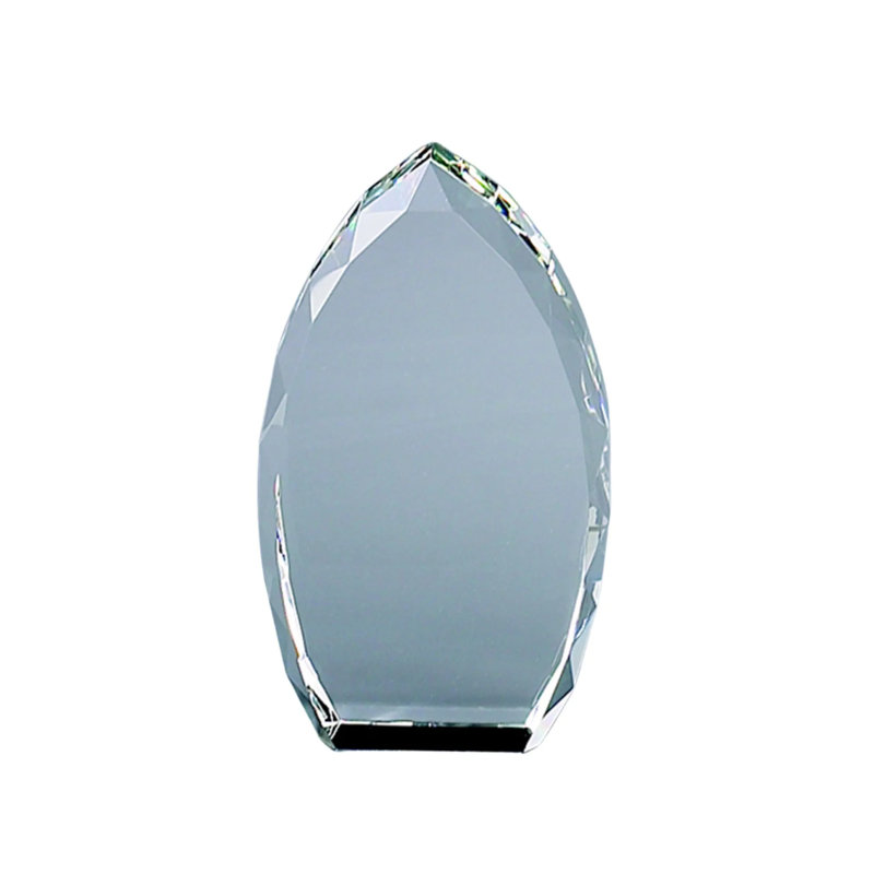 Point trophée en verre optique Roseberry, H 5 po x l 3 po x P 1 po