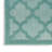 Adianey Red Barrel Studio Easy Care Trellis Aqua/Teal Blue Indoor/Outdoor Area Rug-1350939982