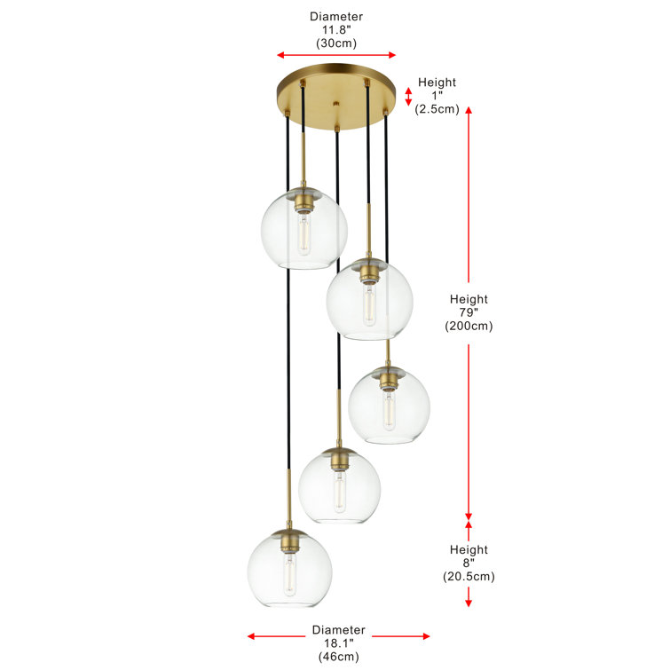 Snead 5 - Light Cluster Pendant
