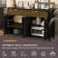 Buffet moderne en bois aggloméré de 55,1 po Buffet-1594472523