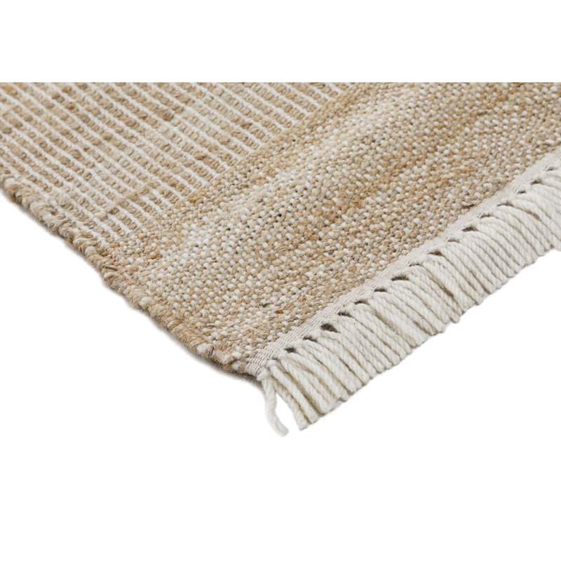 Tapis d'intérieur en jute Flatfeave, Rectangle de 5 pi x 8 pi