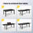 Gilligan 8 - Person Aluminum Rectangular Extendable Outdoor Dining Set (Set of 9)