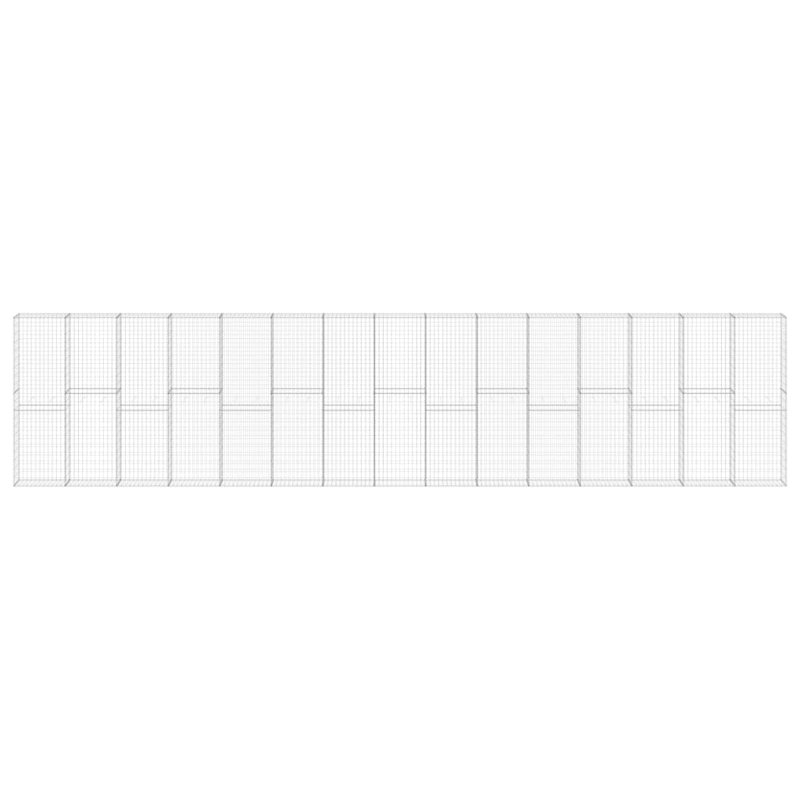 Passabe 200 cm H x 900 cm W Mesh Fence Panels Fencing