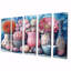 Bord de mer rose et poterie rose - ensemble de décoration murale de poterie de plage-1597636290
