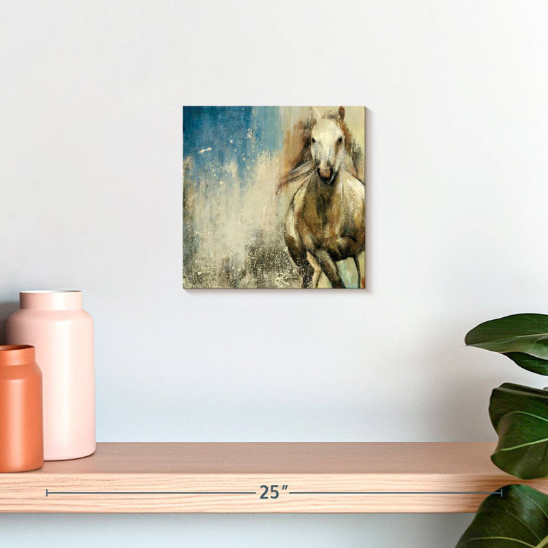 Cheval sauvage Crowle, H 10 po x l 10 po