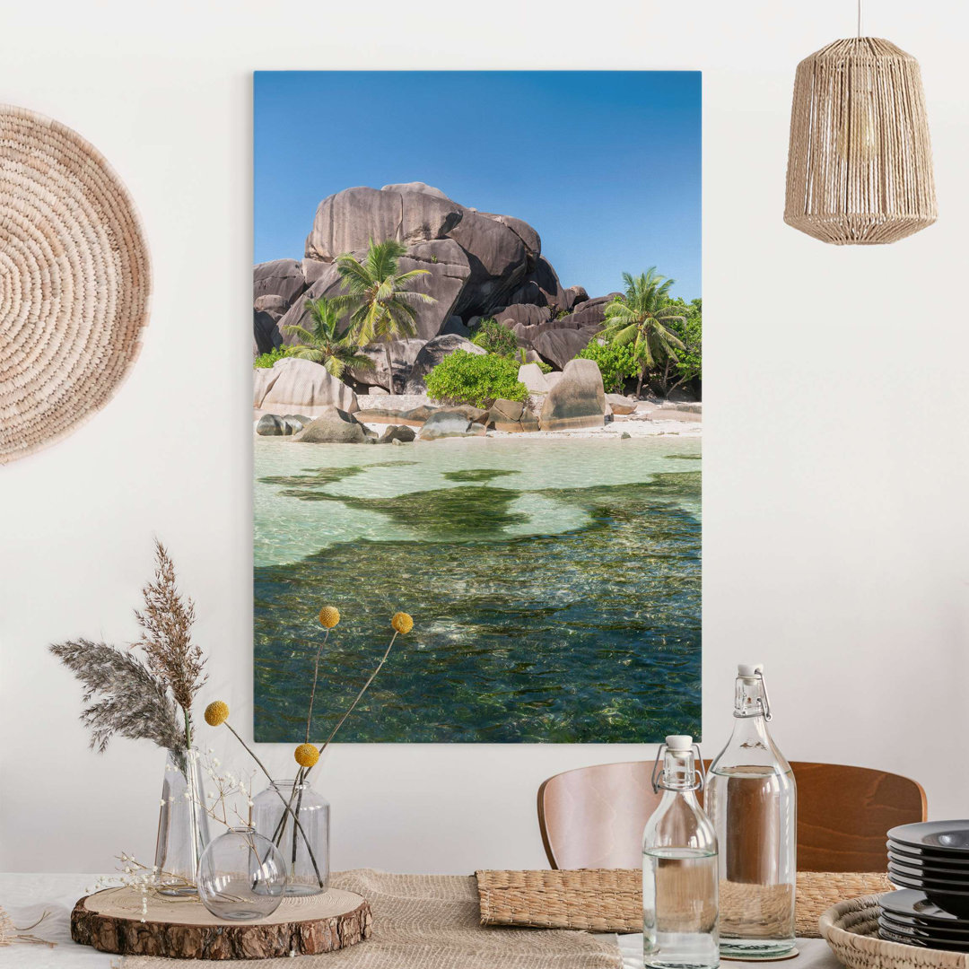 17284/Rechteck/Leinwandbild - La Digue