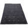 Handwoven Wool Gabbeh Uni Black Rug
