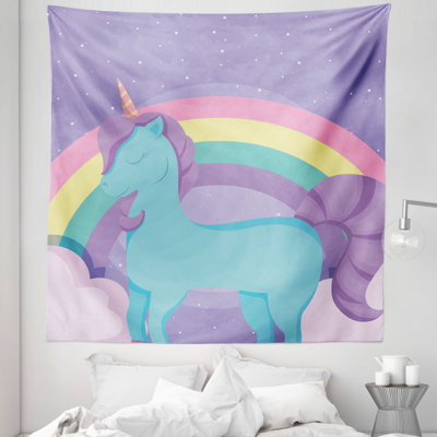 Pony Rainbow Dreamy Tapestry