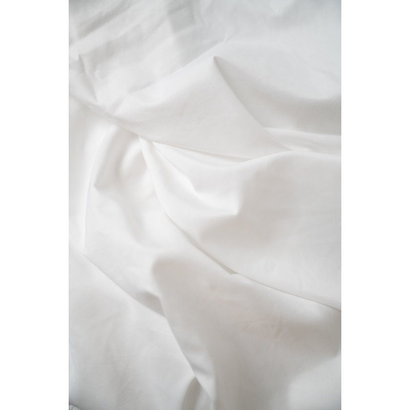 Omne Sleep 4-Piece White Microplush And Bamboo Hypoallergenic Sheet Set, Full Sheet Set, White