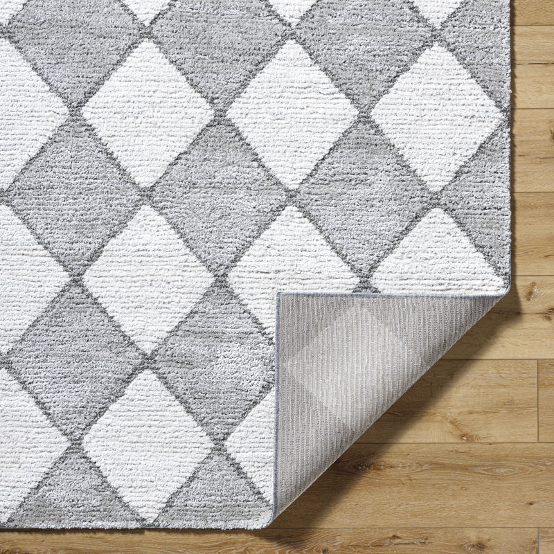 Tapis tissé à la machine Jean-Paul DEL-2307, Rectangle 5 pi 3 po x 7 pi