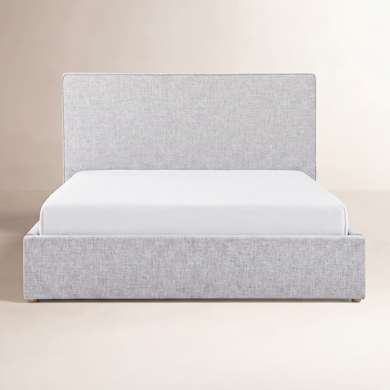 Barclay Linen Upholstered Storage Bed, Queen