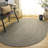 Braided Hand Loomed Performance Solid Color Indoor Indoor/Outdoor Area Rug-801708330