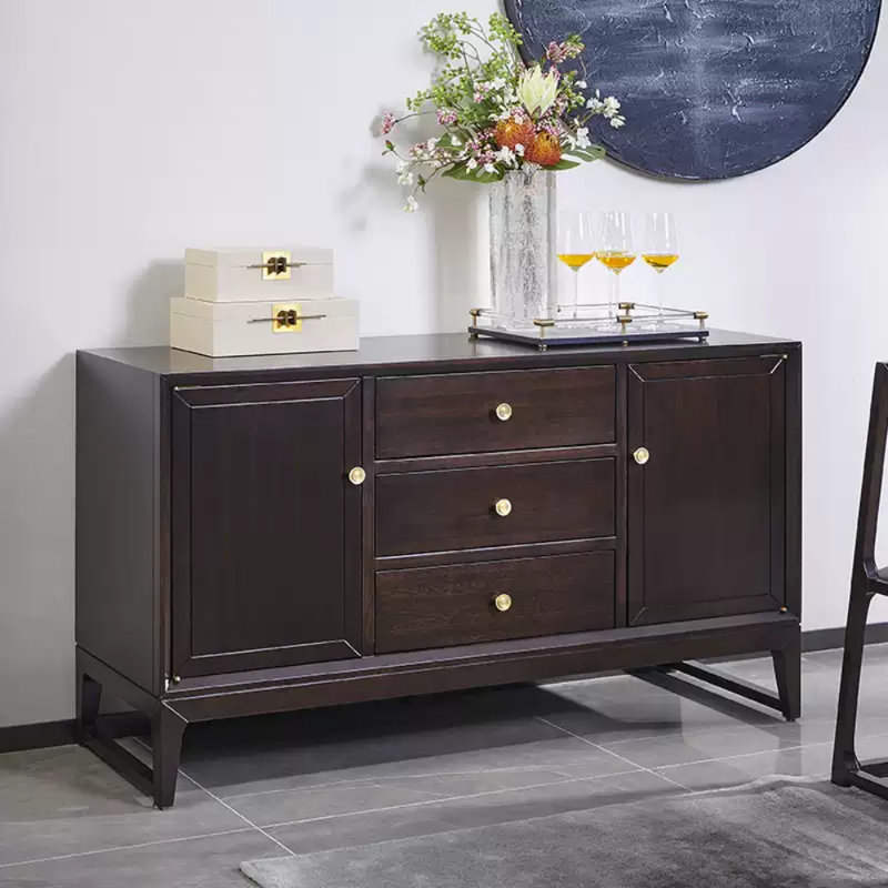 Home Retro Solid wood Sideboard