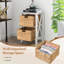 36cm W Metal Bedside Table