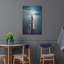 Latitude Run® «To the world in face of you» par SD Smart, art mural en métal-1881745530