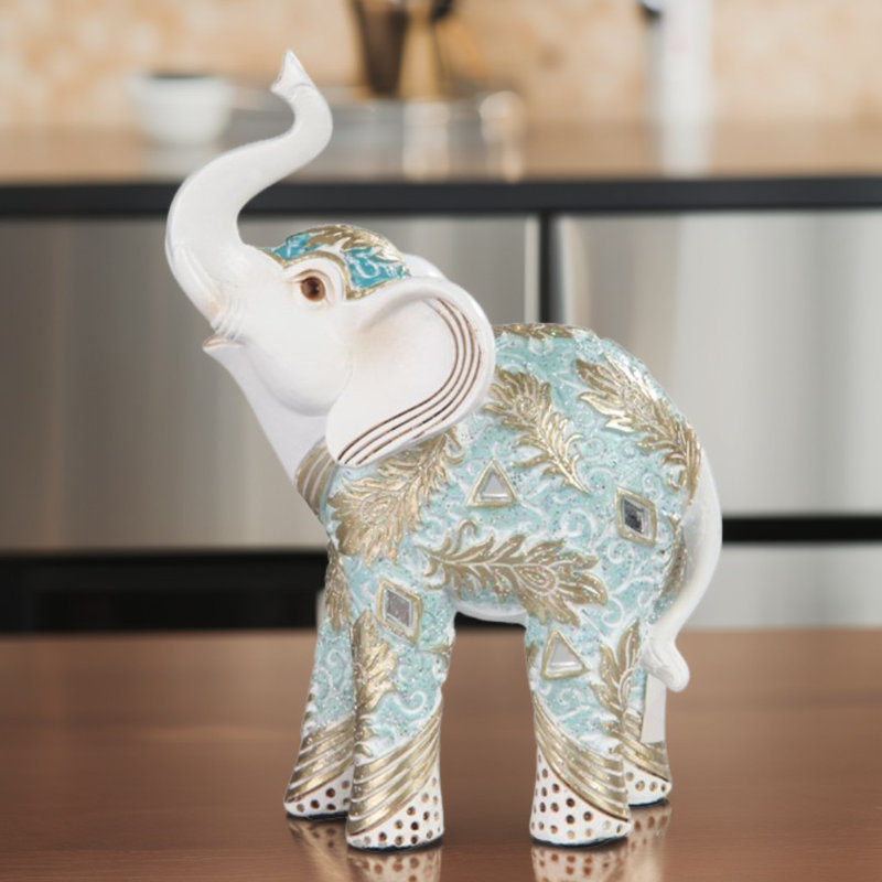 Figurine d'éléphant 6 "H