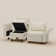 Modular Sofa Part Armrest Velvet Adjustable Arms