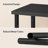 Reggis 24.4'' Tall Side Table-621790998