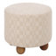 Pouf rond Bronislava