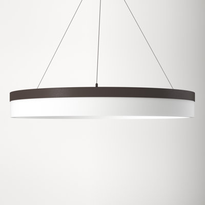 Danica Dimmable LED Wagon Wheel Chandelier